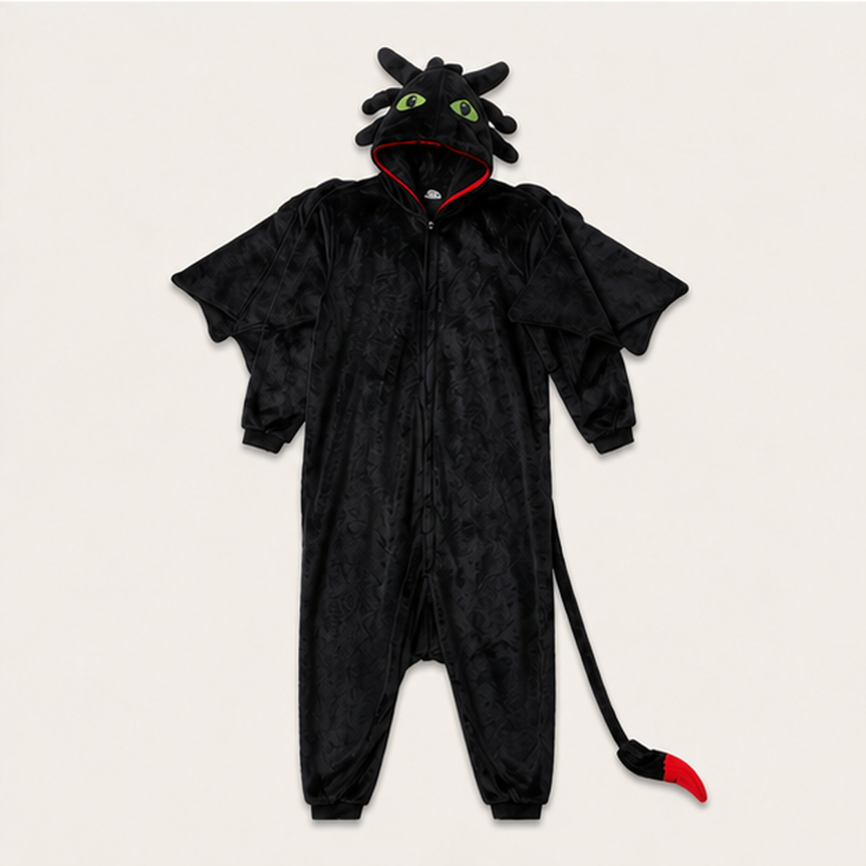 Toothless kigurumi onesie — 08 detail