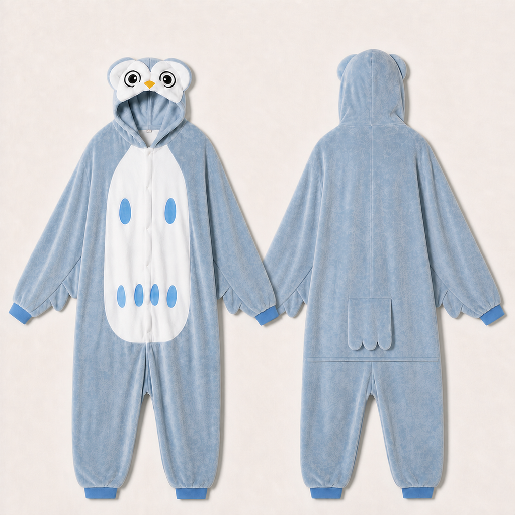 Totoro kigurumi onesie — 08 detail