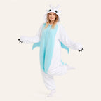 Two-Tone Dragon kigurumi onesie dynamic look
