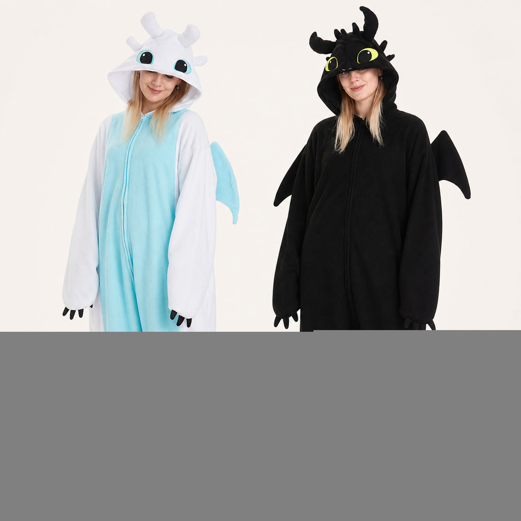 Two-Tone Dragon kigurumi onesie color lineup