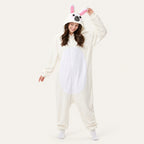 White Rabbit Kigurumi Onesie view 2