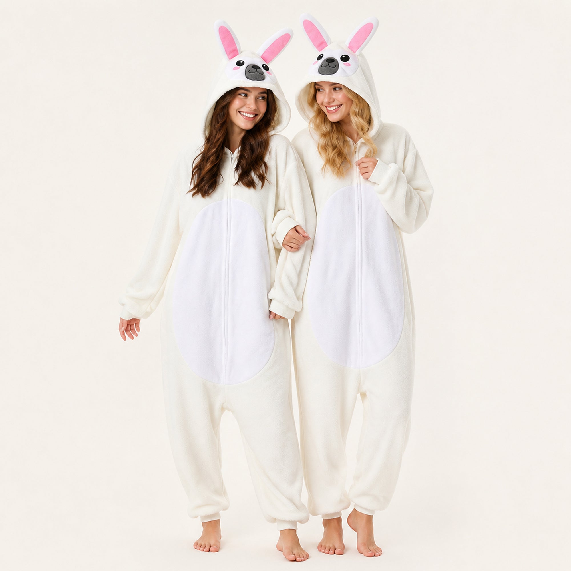 White Rabbit Kigurumi Onesie view 4