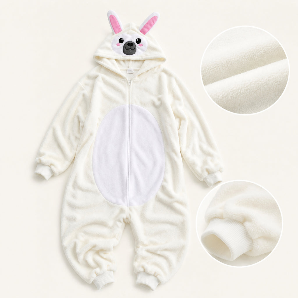 White Rabbit Kigurumi Onesie view 6