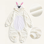 White Rabbit Kigurumi Onesie view 6