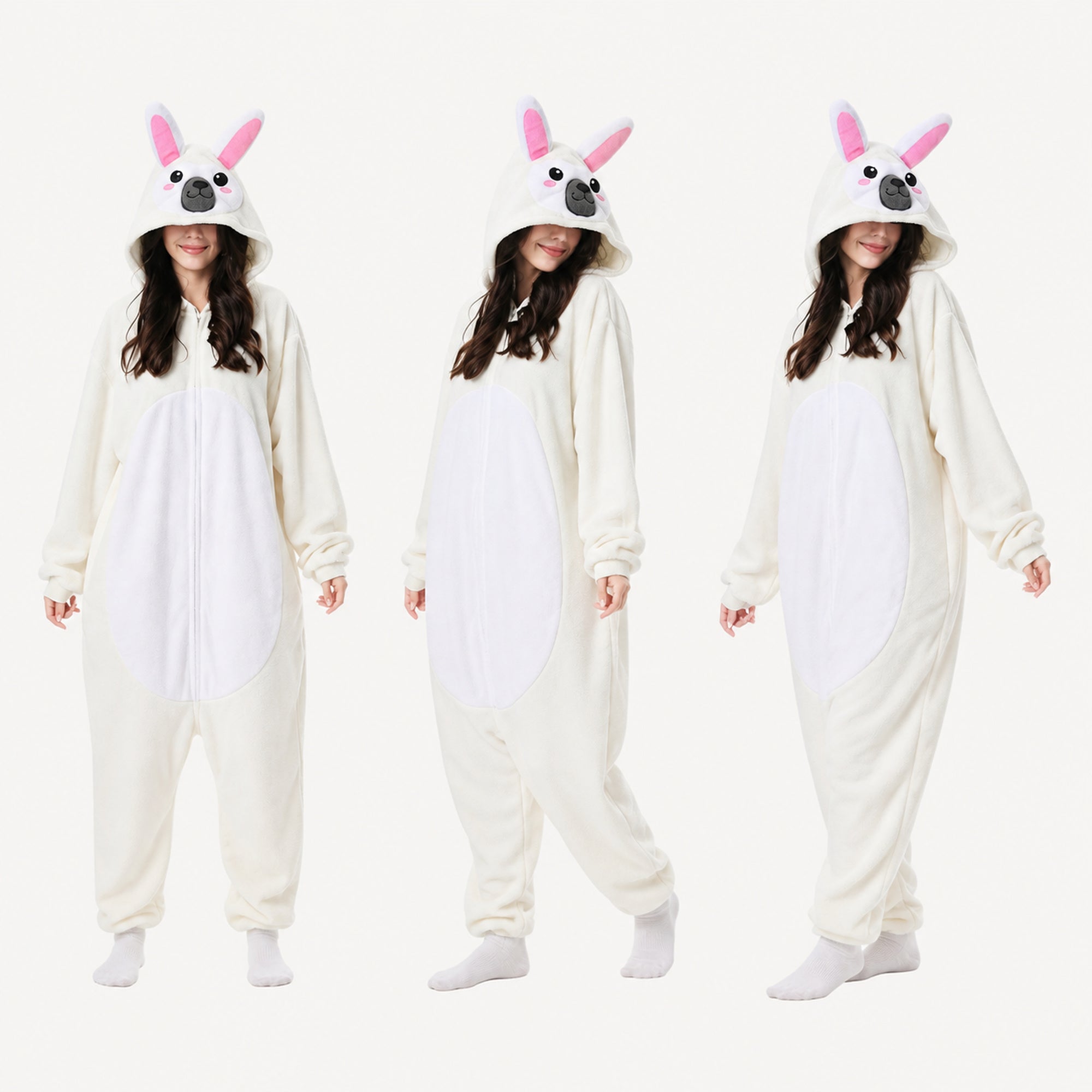 White Rabbit Kigurumi Onesie size guide