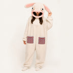 Wide-Eyed Rabbit kigurumi onesie second look