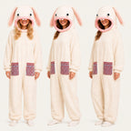 Wide-Eyed Rabbit kigurumi onesie color lineup