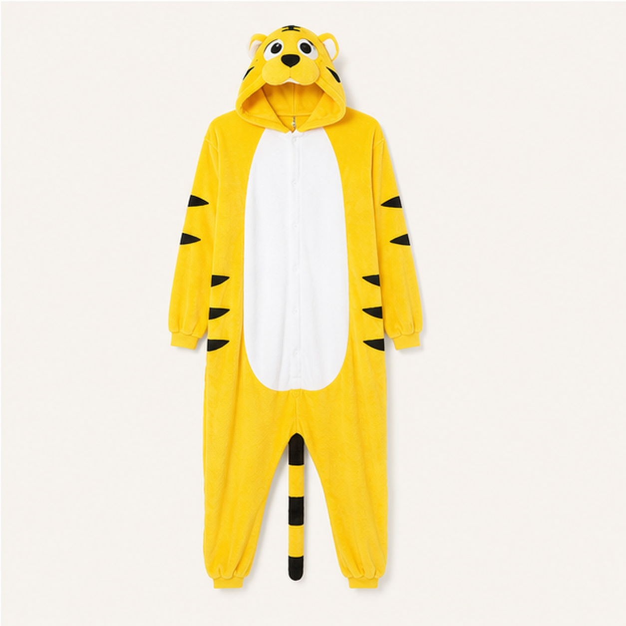Yellow Tiger Kigurumi Onesie 08 detail